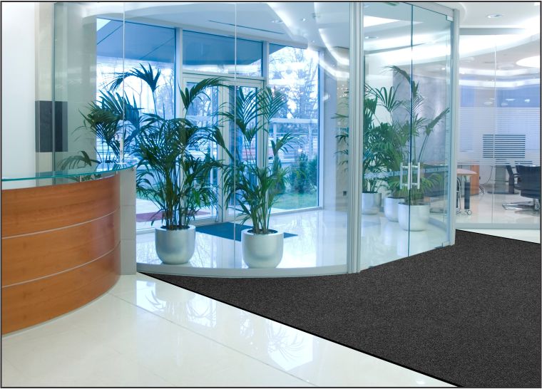Entrance mats help defend your building against winter