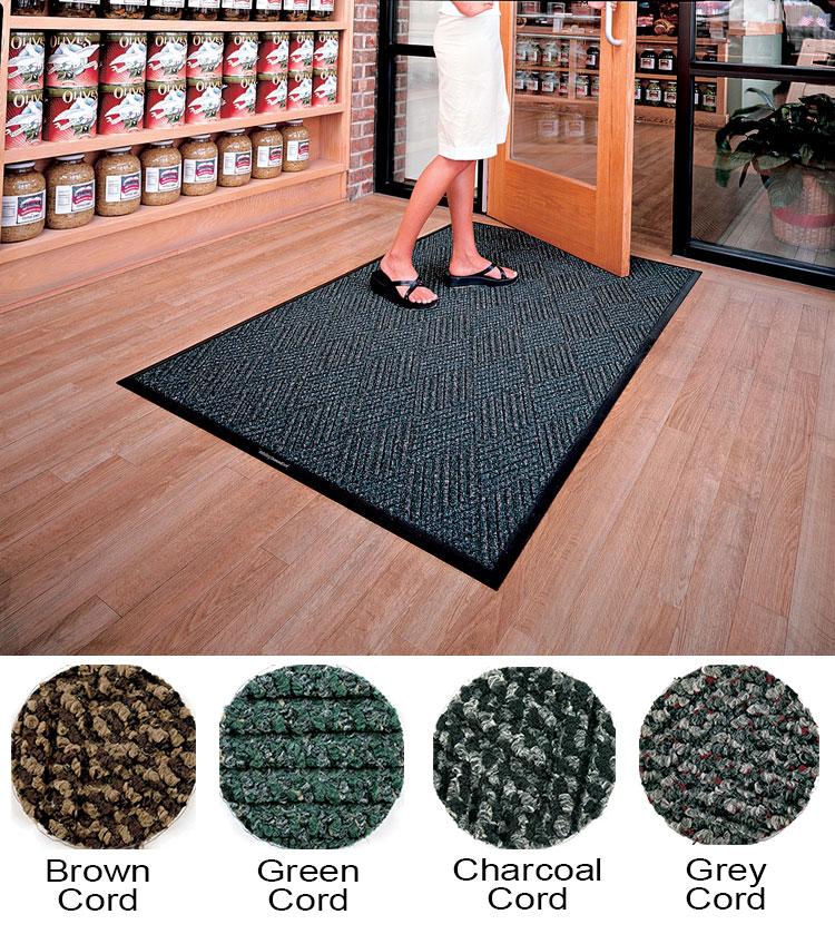 Keep weather outside where it belongs with entrance mats.