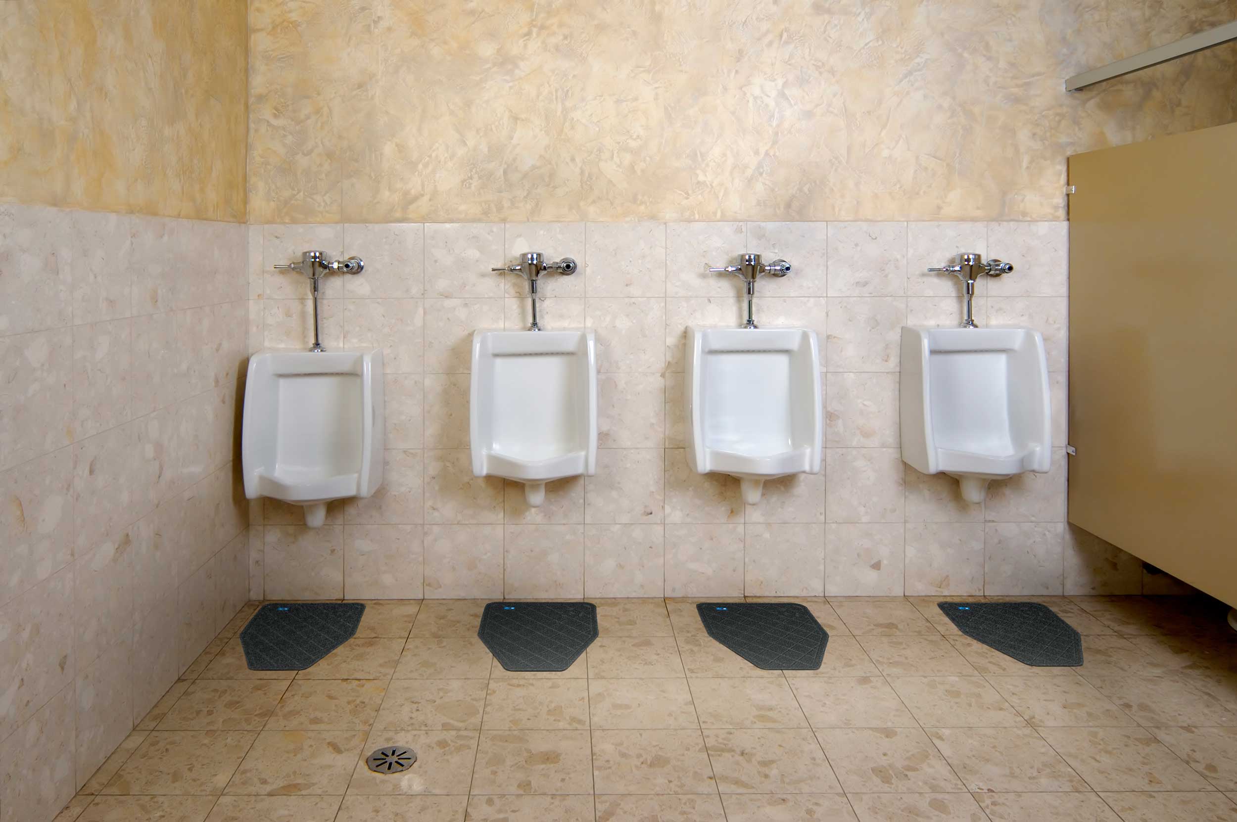 Messy restroom floors becoming a problem, we have your solution!